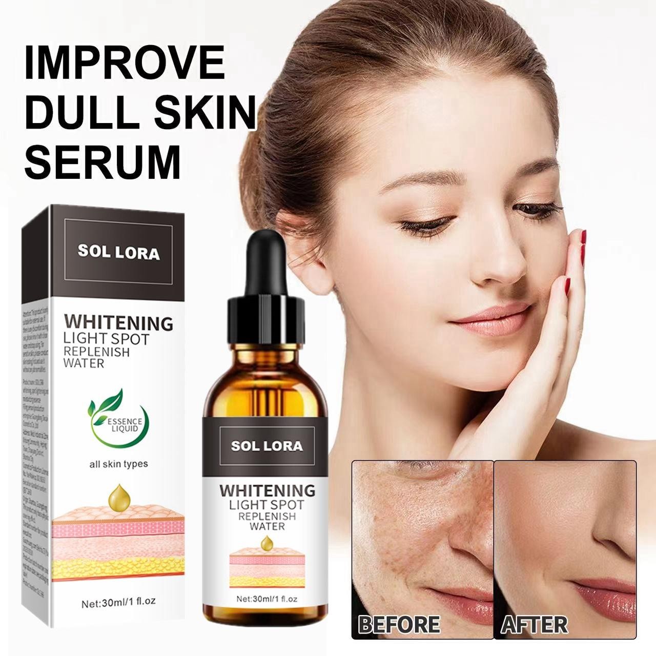 Melanin repair facial essence can brighten the skin tones_dg